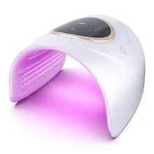 S.W Folding Body Skin Whitening Rejuvenation Touch Device 7 Color Body Led Therapy Device For Anti-aging Skin Therapy