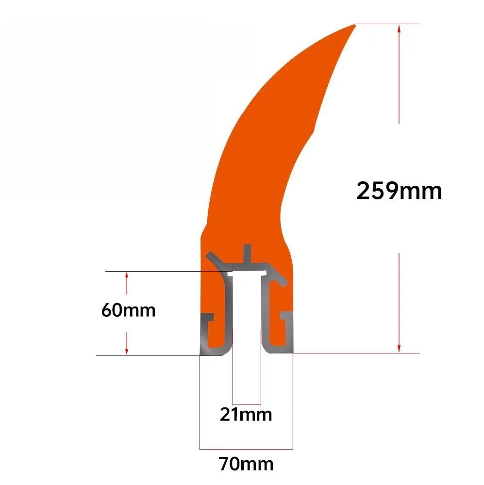 High Resilience Super Heavy Duty Cleaner Blades OEM Heavy Primary Cleaner supplier