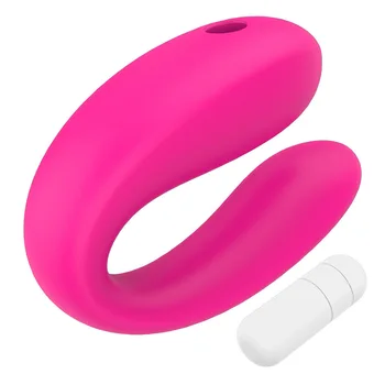 Couples Share Waterproof Silicone G-Spot Clitoris Stimulator Vibrator Invisible Wear Sex Toys for Adult Intercourse