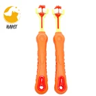 Dog Care 3 Sided Pet Toothbrush Dog Brush Addition Bad Breath Tartar Teeth Care Dog Cat Cleaning Mouth