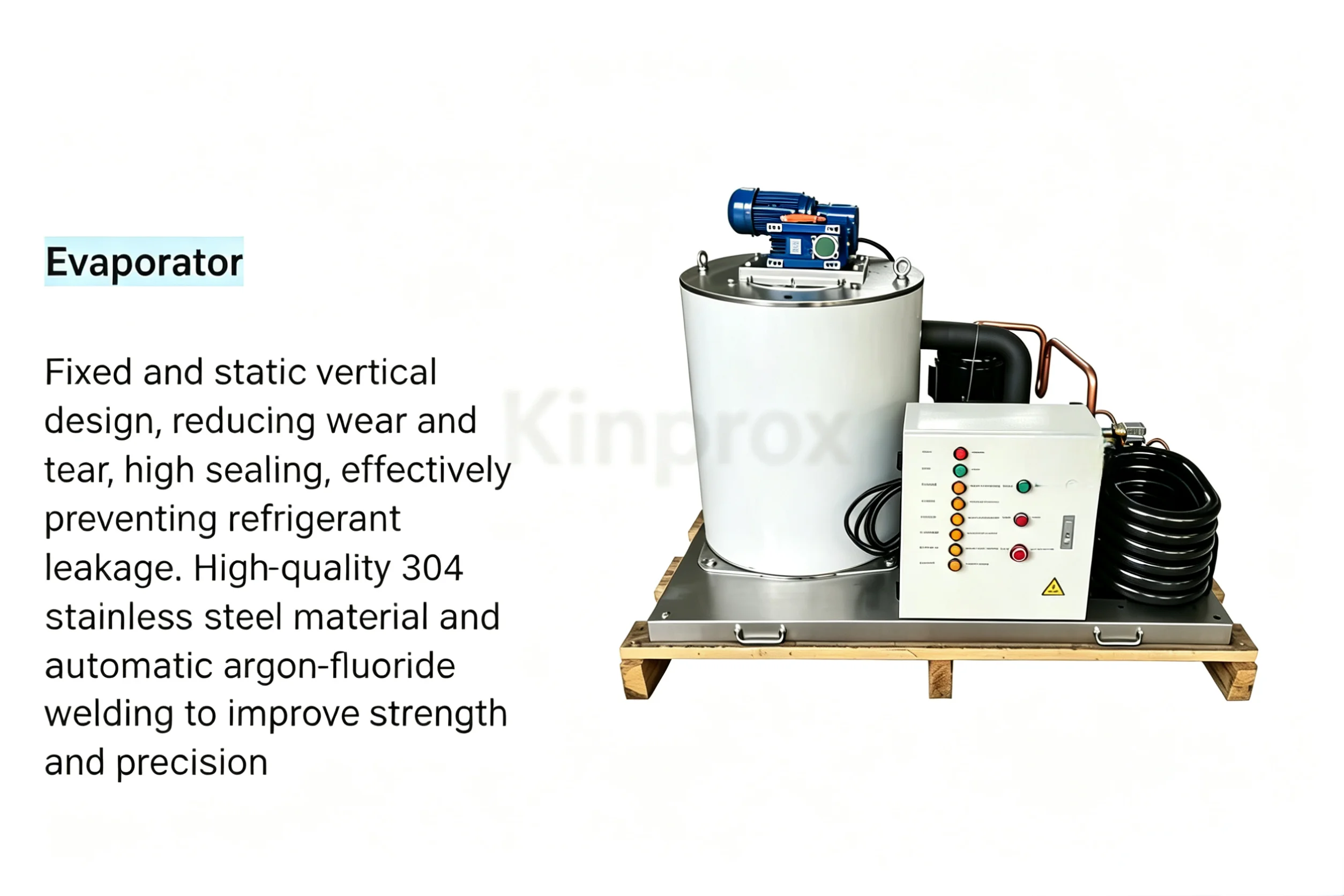 Ice Machine, EffIciency1-10Tons, 110 V, 3000kg - detail 22