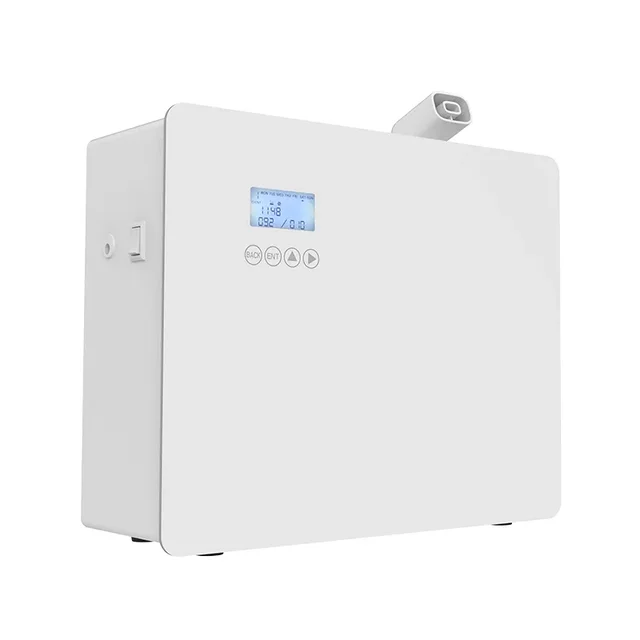 Commercial HVAC Scent Air Machine 1000ml, Sheet-Metal Professional Nebulizing Waterless Fragrance Machine Essential Oil Diffuser