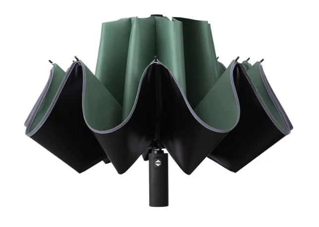 High Quality  Folding Customized Manufacturer Sunshade 3 Fold Summer Foldable Umbrella With Logo