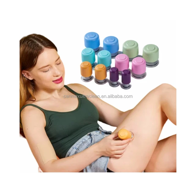 Macaron Color Health care reduse sub health Removal Premium No fire Chinese Negative Pressure Cupping Device