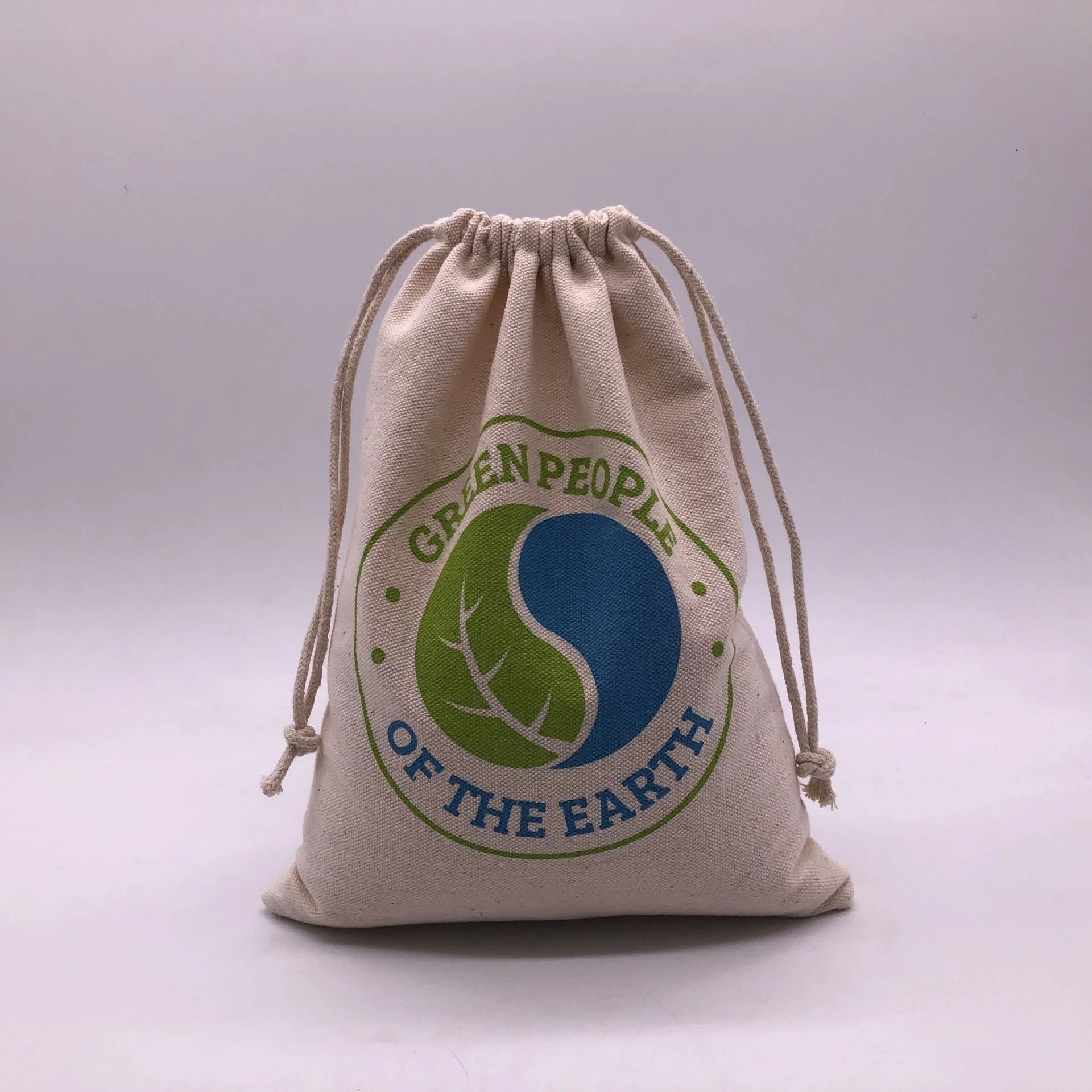 thick canvas drawstring bag canvas drawstring packaging bag