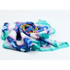Scarf Promotional Top Quality Luxury Head Polyester Scarf Women Designer Polyester Shawl