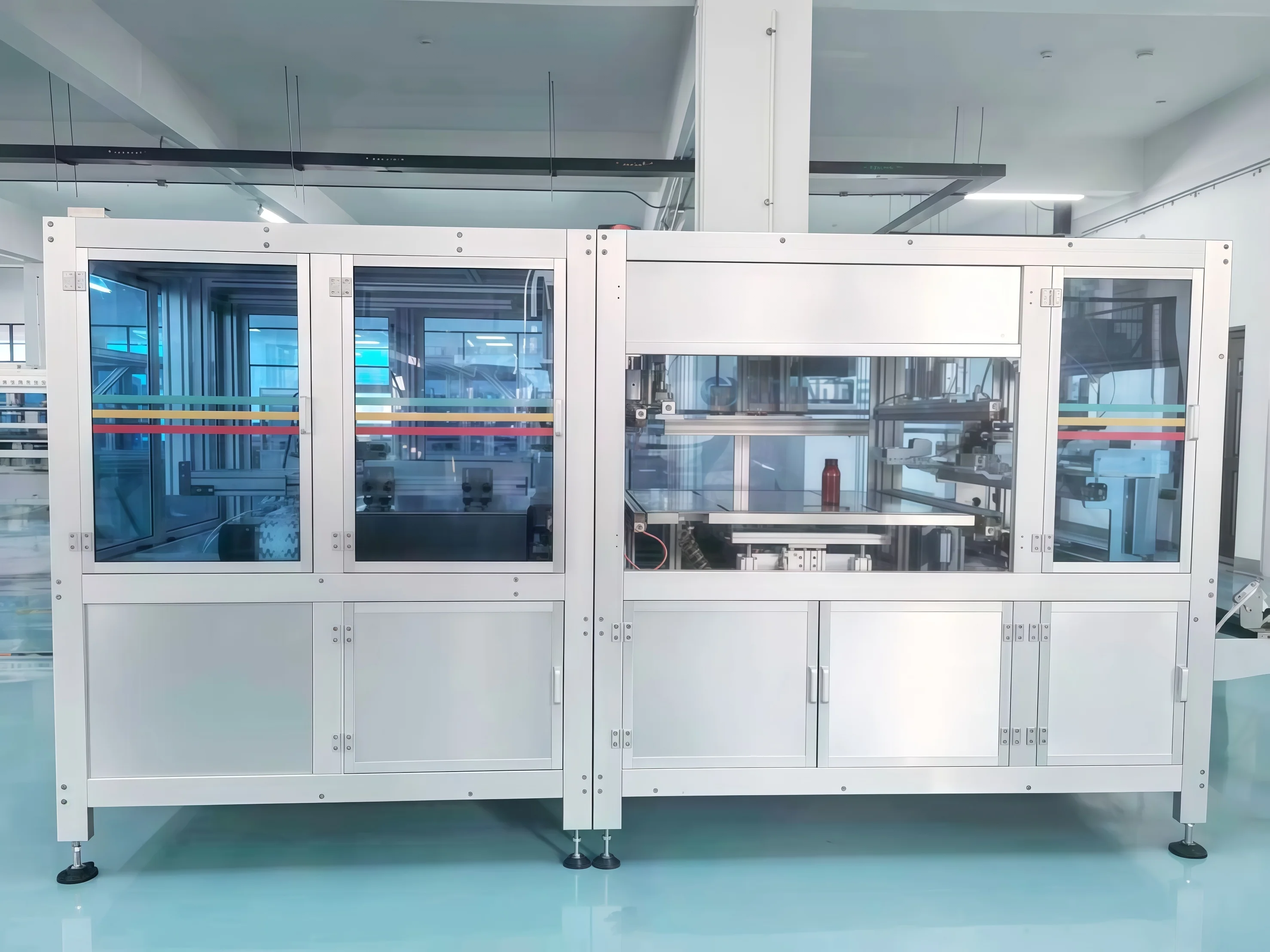 product high accuracy automatic bottle empty hdpe pet bottle bag packing machine for connect blow molding machine-5