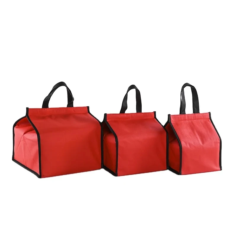 OEM Insulated Cooler  Bag Supermarket Custom logo Lunch Bag  Non Woven Outdoor Picnic Food Cooler Bag manufacture