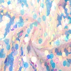 Floral Chiffon Hot Selling Good Quality Floral Chiffon Satin Fabric Sequin Fabric