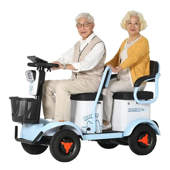 Q2 Capped Two - seater Electric Four - wheeler Compact Lightweight Factory - original Small Domestic electric Scooter