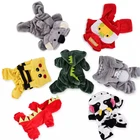 Clothes Clothes Small Dogs Cute Fleece Small Puppy Winter Costume Blue Warm Winter Hoodied Small Dog Clothes