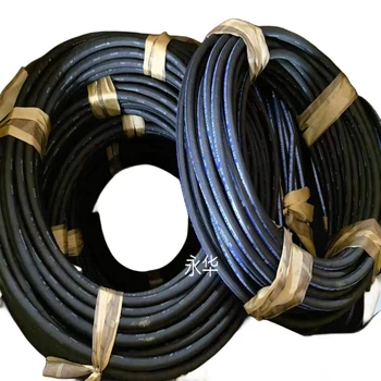 Professional sales of Italian brand hydraulic hose EN 856 4SP DN12 SAE 100 R9R WP 425 BAR 6156 PSI  rubber hydraulic  hose