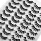 False Lash Vendors Wholesale Vendor Bulk Mink Eyelashes False Eyelashes Natural Volume Faux Mink Lashes Pack