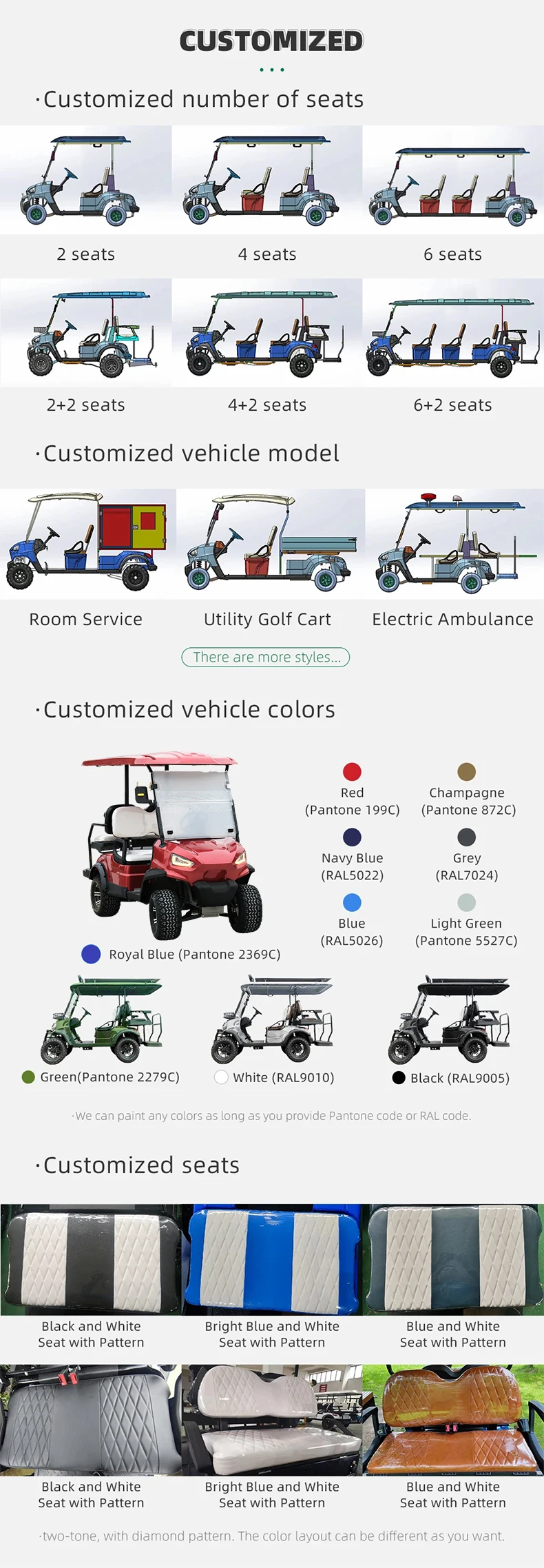 Retro Bus Sightseeing Buses Car Golf Cart Wheels Luxury Sightseeing