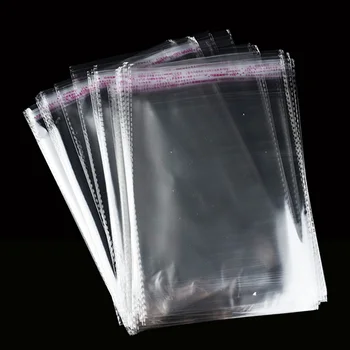 Chinese Manufacture Custom Printing Self Adhesive Plastic Packing Clear Opp Plastic Bag