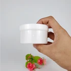 Jar Stock Item 100g 150g 200g 250g 300g 500g Round White Plastic Cream Jar