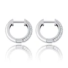 Silver Earring Silverearrings 925 Silver Earrings Hiphop Customized Jewelry 925 Silver Hooks Earring Sterling