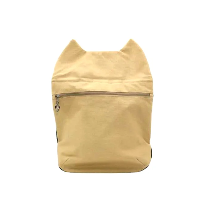 عالي - quality large - capacity simple and cute cat - shaped casual backpack