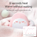 Hand Cute Portable USB Battery Powered Power Banks 4000mah Mobile Charger Hand Warmer