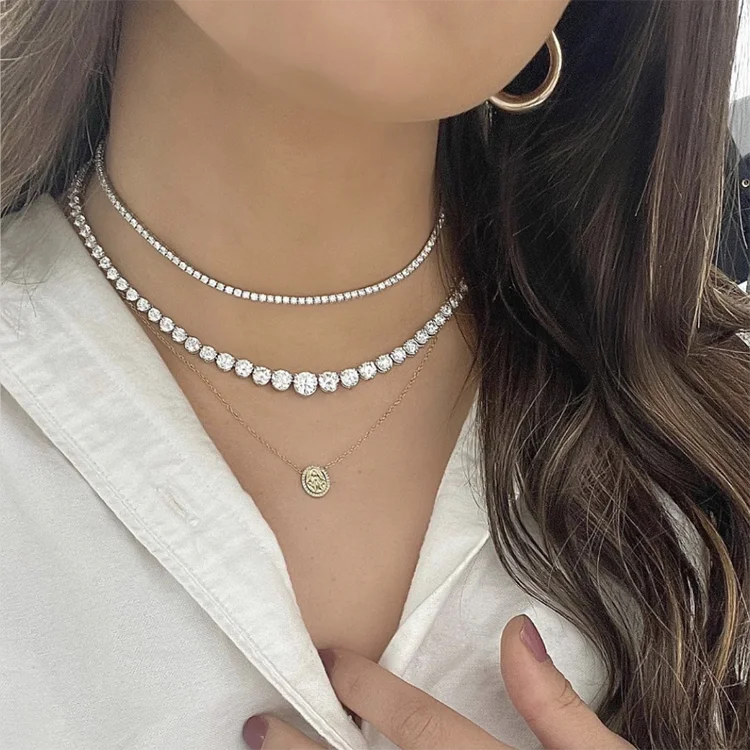 Wuzhou Price 2mm To 5mm Tennis Chain 