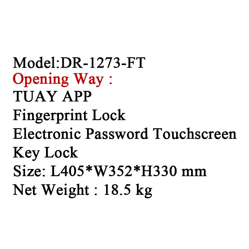 dr 1274 ft ceqsafe smart biometric fingerprint electronic safe box smart hidden diversion steel safe for home and hotel use-29