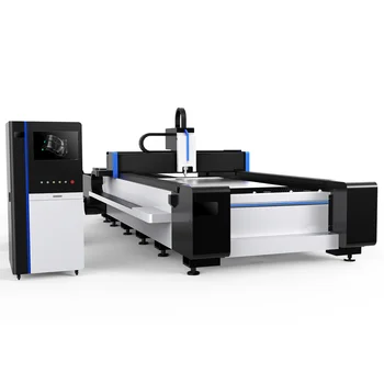Economical A-T Series 3000w cnc sheet metal fiber laser cutting machine sheet metal cutting for sale