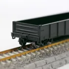 Model Train Train C8743 Model Train Railway Layout 1:87 HO Scale 53ft Low-side Gondola Car Railway Wagons