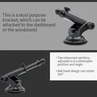 Smartphone Phone Telescopic Suction Cup 3 In 1 Smartphone Holder Car Mobile Phone Bracket