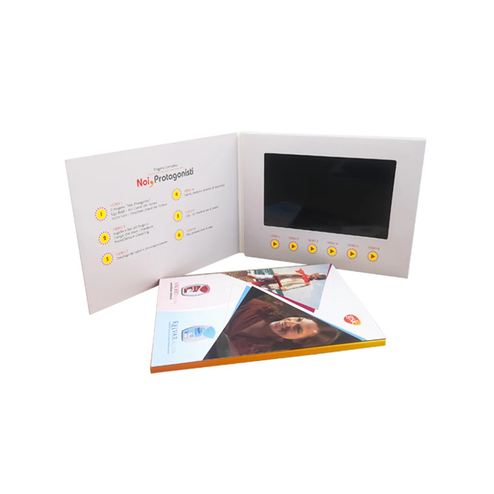 lcd screen brochure factory