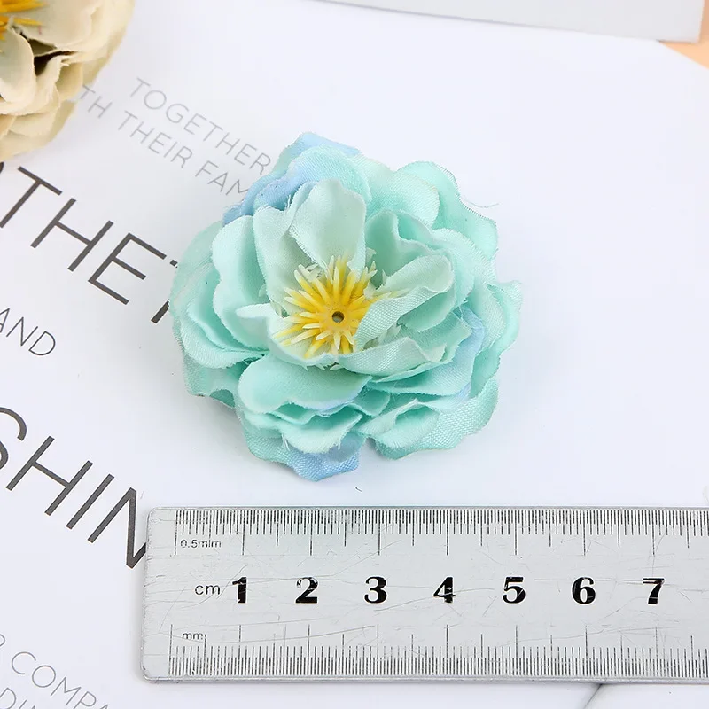 Silk Mini Camellia Flower Head Artificial 5cm Rose Head For Sale - Buy ...