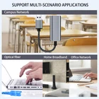 Usb Ethernet Aluminum Alloy USB 3.0 Hub To Ethernet RJ 45 10/100/1000