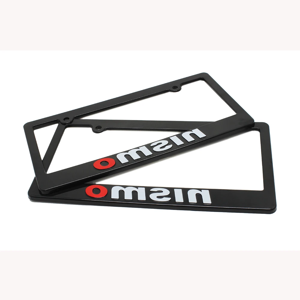 Plastic License Plate Frame Custom Blank Plastic USA License Plate Holders manufacture