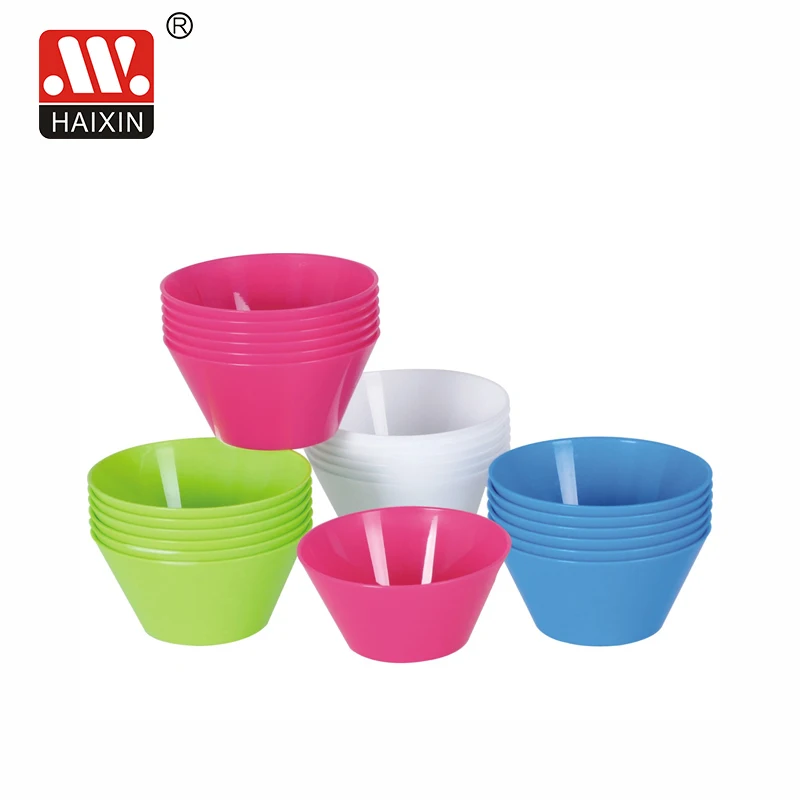 Factory Direct  Wholesale Plastic Bowl Party Meal Bowl