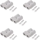 Battery Charger Connector 50Amp Battery Style Plug 12v 24v Car Van Charger Battery DC Power Connector