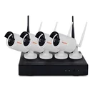 Night vision 4ch 8ch 16ch cctv home security set p2p 720P full HD 4 8 channel camera wifi wireless nvr camera system kit