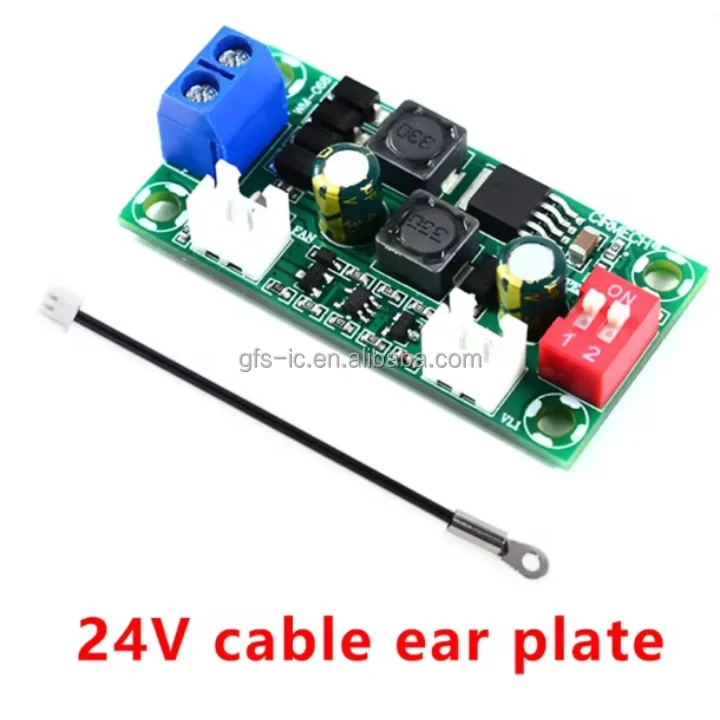 Thermostat Temperature Control Fan, DC12V, 24V - detail 14