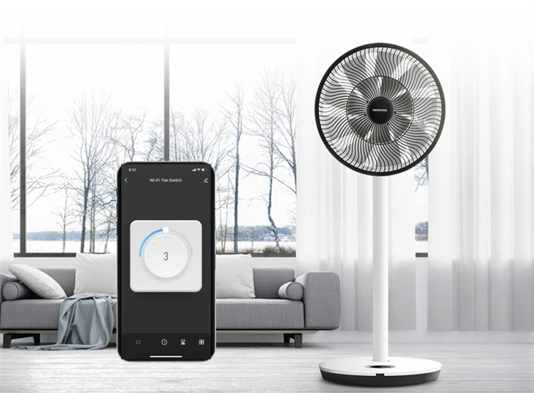 Ceiling Fan, Plastic, fan Touch Switch - detail 6