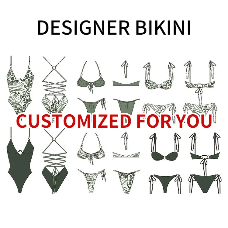 Sexy String Bathing Suit Women Push Up Swimsuit Micro Thong Bikini Lace