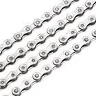 Bike Chain New Colorful Bicycle Chain Wholesale 9/10/11/12 Speed Hollow Design Mountain Road Bike Variable Speed Chain