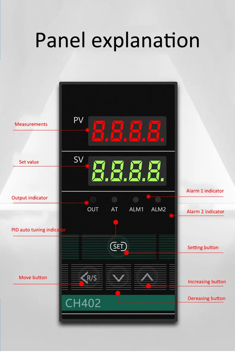 REX C100 RKC factory price Dual output relay or ssr intelligent oven temperature controller with alarm