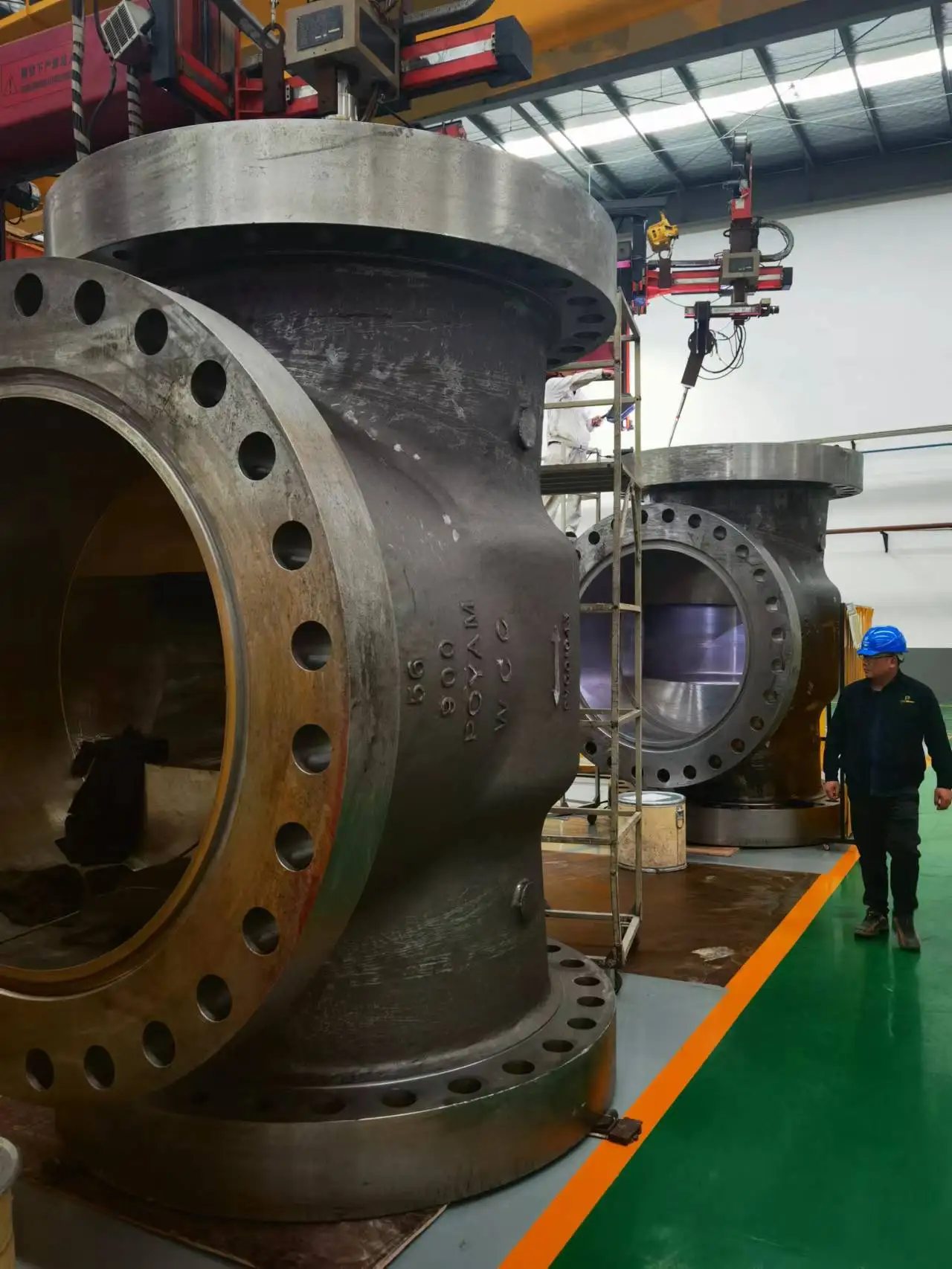 Oil Gas Chemical Valves Pressure Vessels Surfacing Equipment Cladding Overlaying Weld TIG Aluminum Automatic Welding Station manufacture