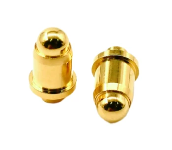 Custom Precision Brass Spring Loaded Height 2.5mm Pin Contact Dip Pin Pogo