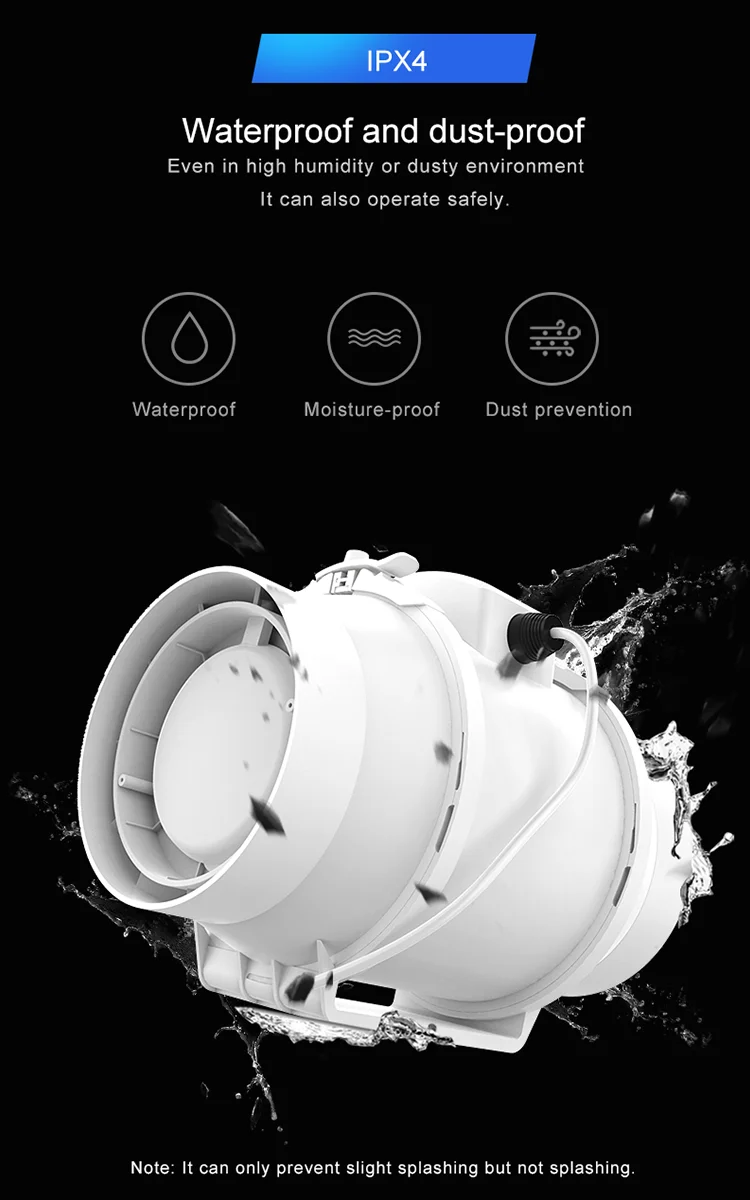 Inline Duct Fan, 220V, 48 - detail 8