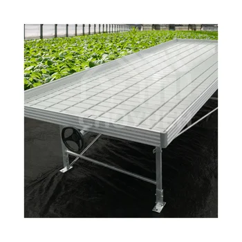 CHOYUEH Flow Rolling Bench Greenhouse Hydroponics ABS Flood Tray Low Cost Hydroponic Flood Table For Agricultural Greenhouse