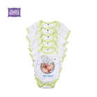 Baby BestSub Custom Hot Sale Sublimation Polyester Baby Romper Short Sleeves Baby Clothes Short Sleeves Baby Romper Set