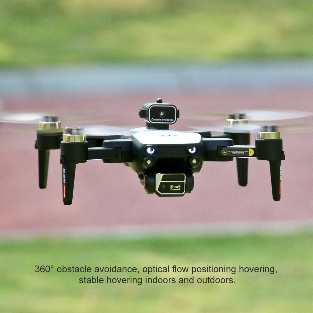 2023 New S2S Mini Drone 2.4G RC Brushless Motor Obstacle Avoidance RC Helicopter Professional Foldable Quadcopter Toy Gift
