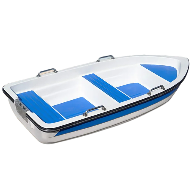 Durable and Corrosion-Resistant Fiberglass Fiber Kayaking Boat Small FRP Park Children's Boat