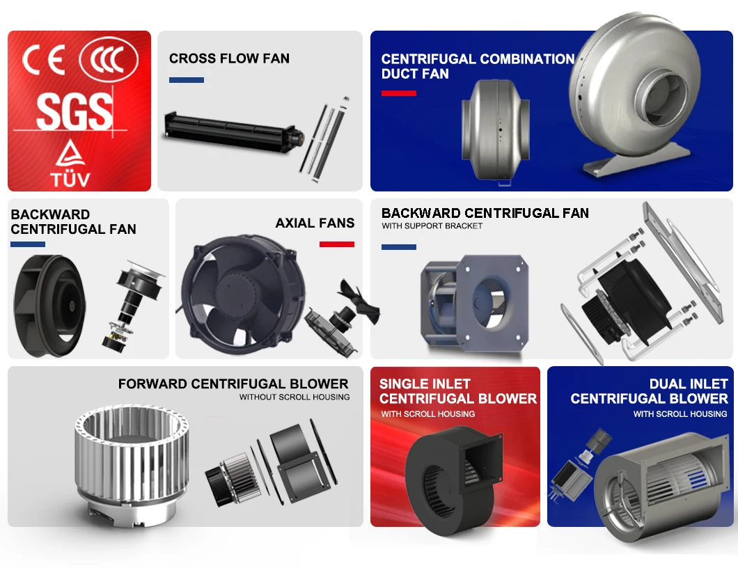 Tangential Fan, 12V, 24V, 48V, 30mm - detail 4
