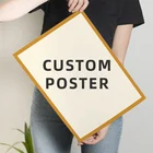 Printing Cmyk 4 Color Digital Printing Cheap Poster Printing Cheap Custom Coloring Poster Printing
