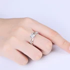 Diamond Ring SKA High Quality Customized Small Size Moissanite Diamond Ring 1 Carat With Price For Sale